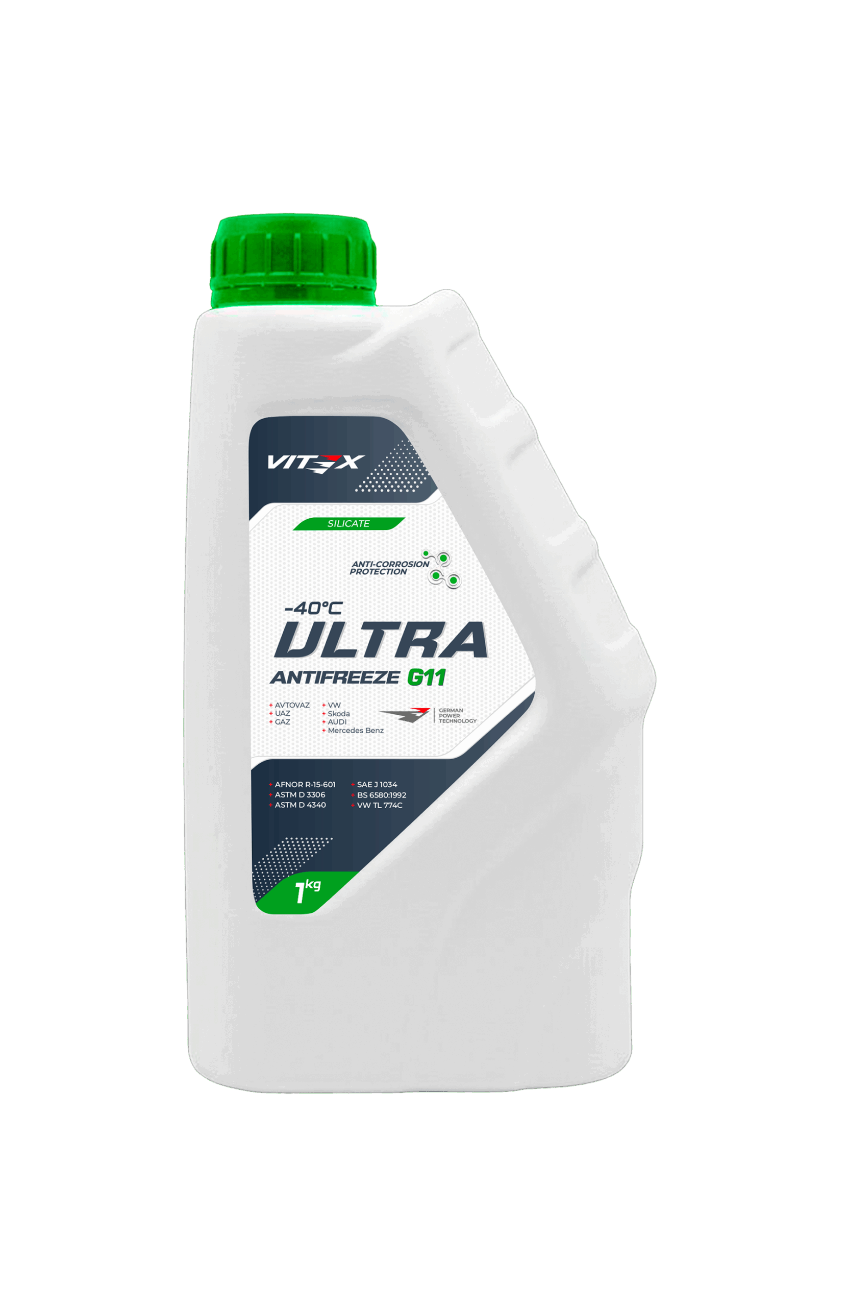Антифриз (40&deg;C) VITEX Ultra G12 красный 1 кг
