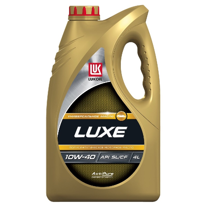Масло моторное полусинтетическое LUKOIL ЛЮКС 10W-40 4 л