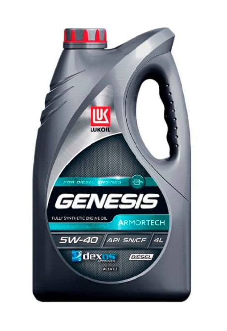 Масло моторное синтетическое LUKOIL GENESIS ARMORTECH DIESEL DPFGPF 5W-40 1 л