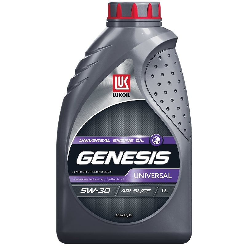 Масло моторное синтетическое LUKOIL GENESIS UNIVERSAL 5W-30 1 л