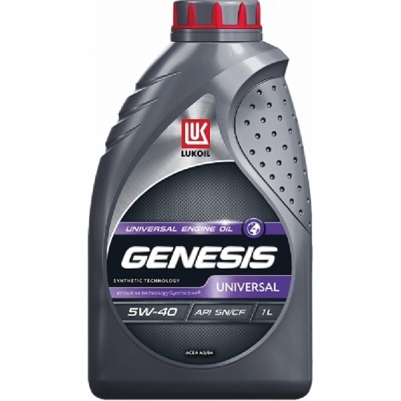 Масло моторное синтетическое LUKOIL GENESIS UNIVERSAL 5W-40 1 л
