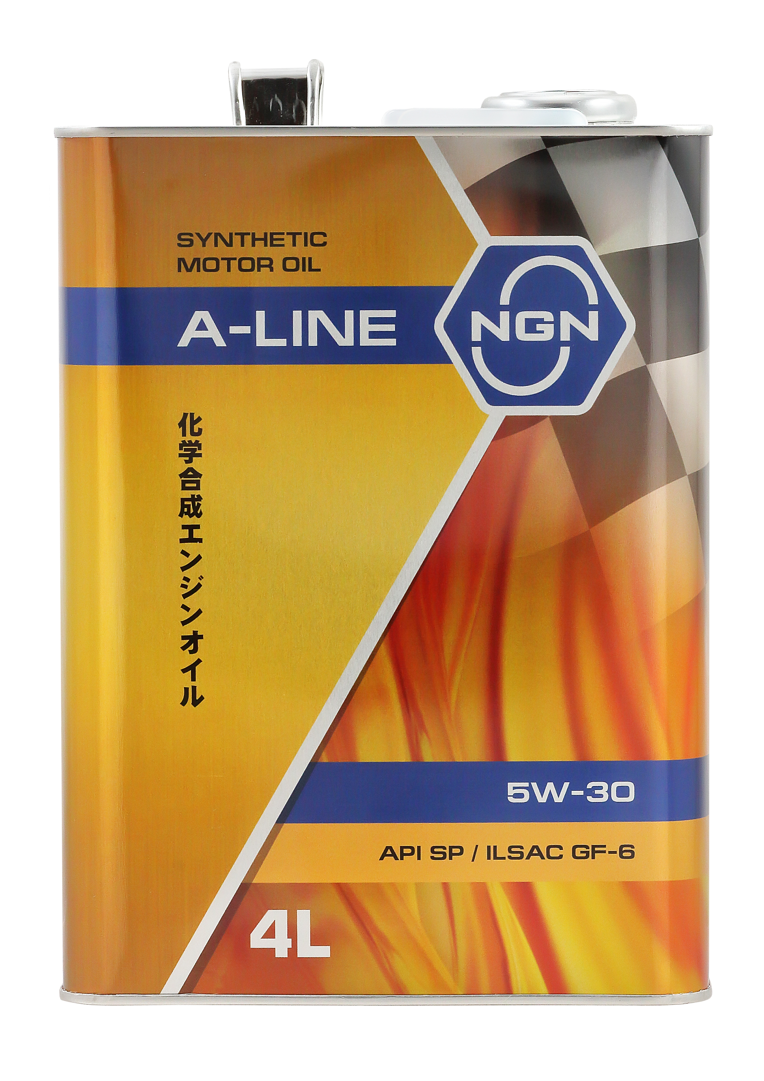 Масло моторное синтетическое NGN A-Line 5W-30 SP/ILSAC GF-6 4 л