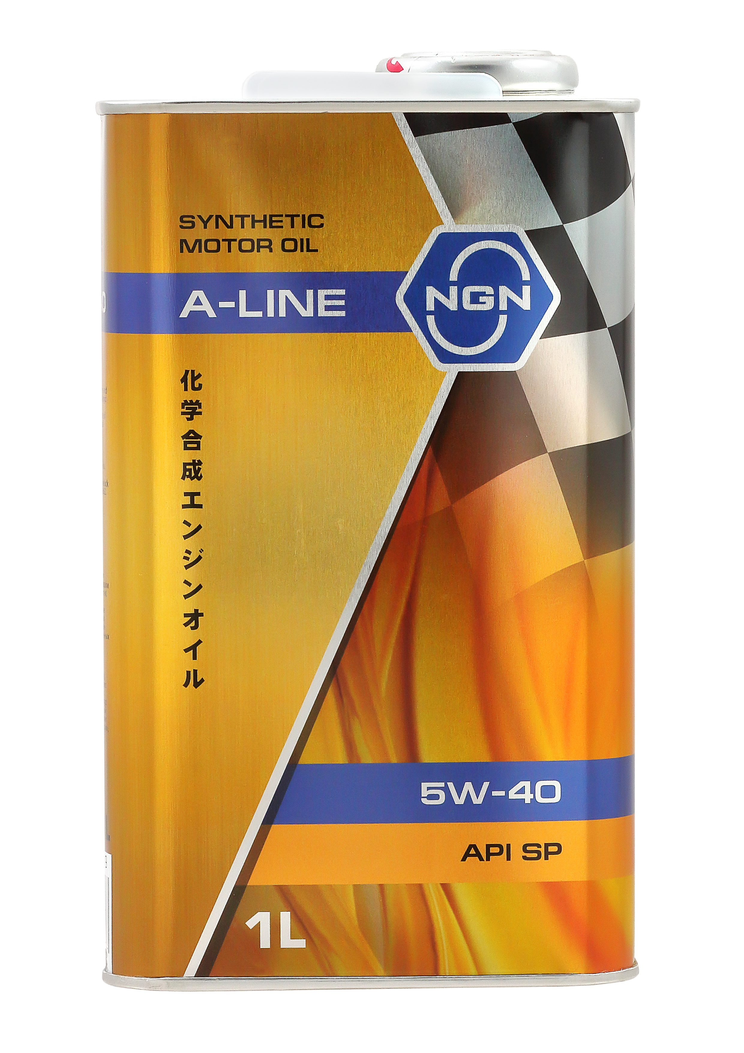 Масло моторное синтетическое NGN A-Line 5W-40 SP 1 л