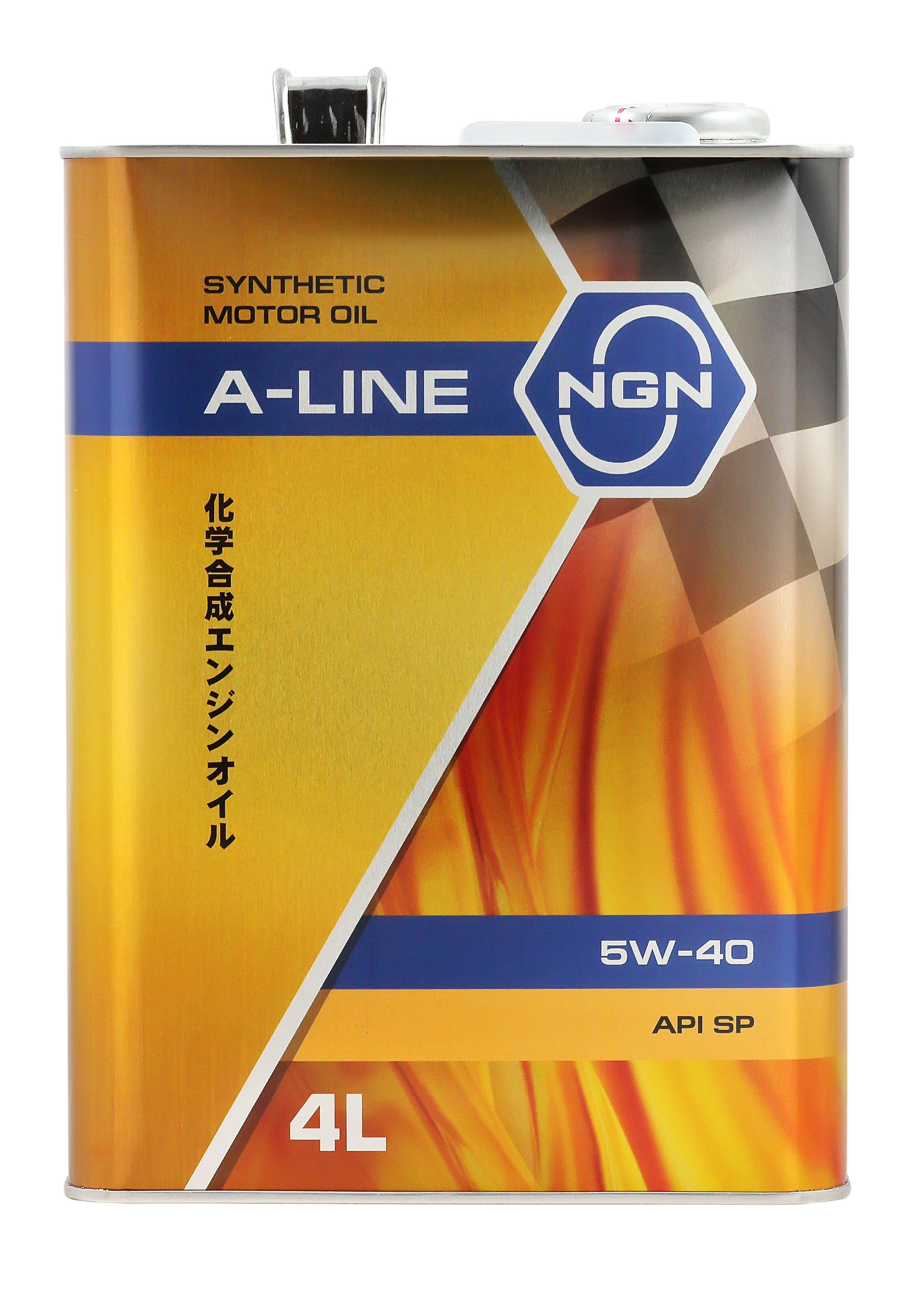 Масло моторное синтетическое NGN A-Line 5W-40 SP 4 л