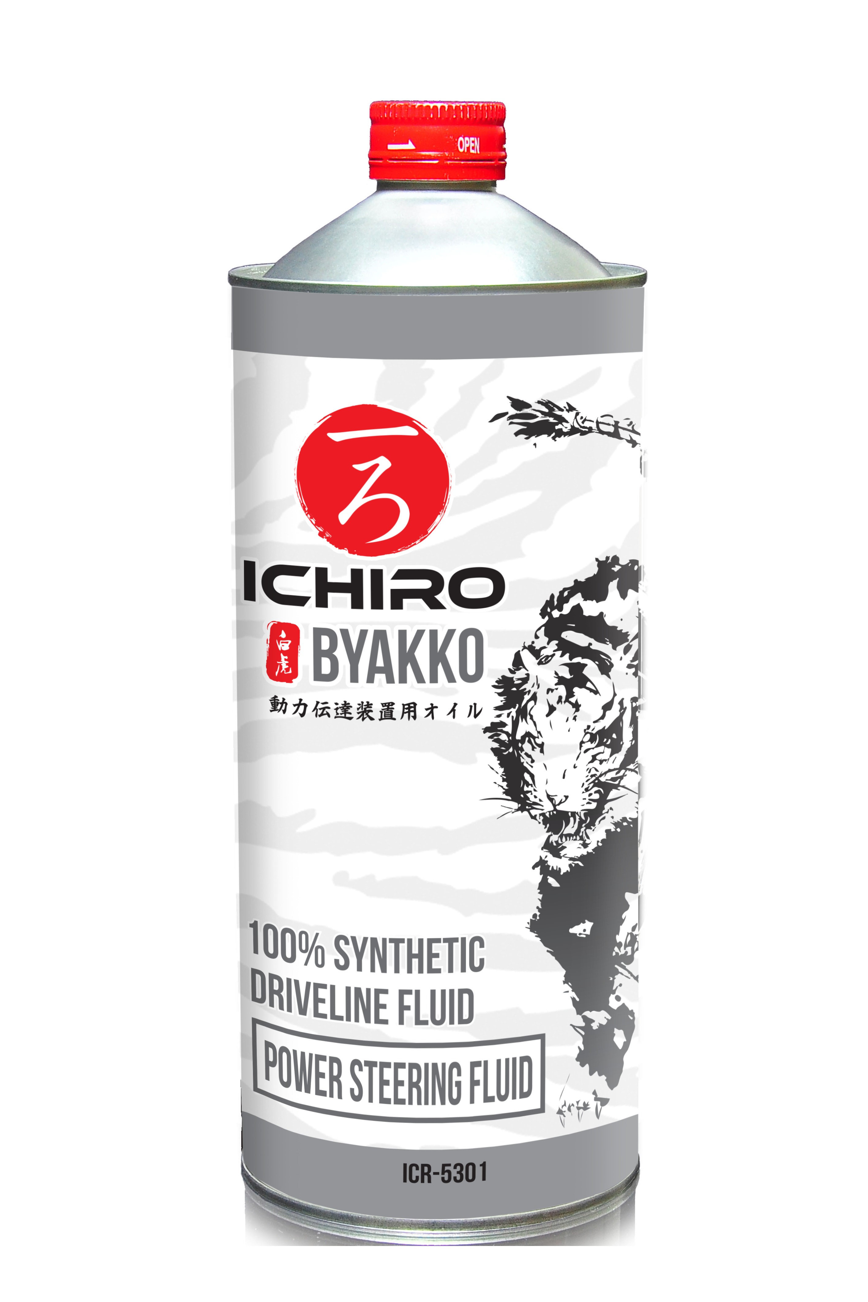 Жидкость гидроусилителя руля ICHIRO POWER STEERING FLUID BYAKKO (янтарная) 1 л